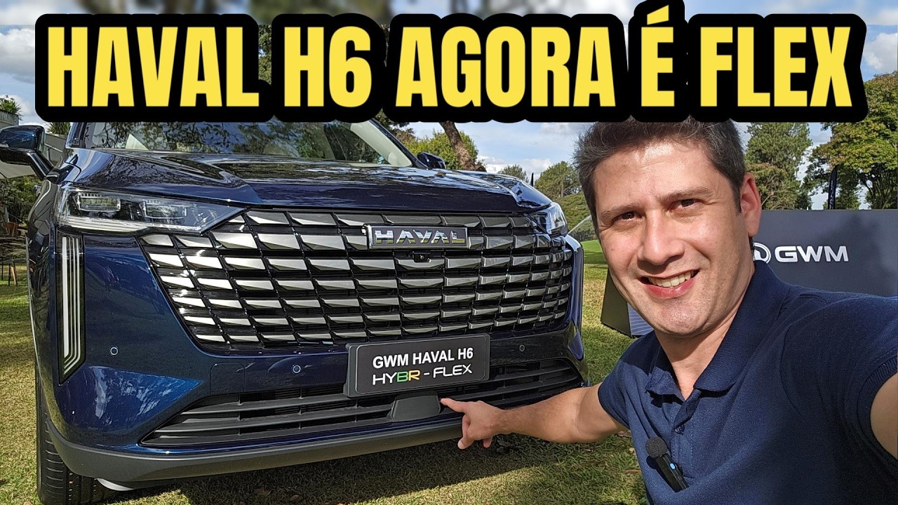GWM HAVAL H6 2027 FLEX, primeiro híbrido plug-in flex fabricado no Brasil // Caçador de Carros