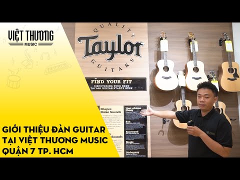 Giới thiệu đàn guitar tại Việt Thương Music Quận 7 TP. HCM