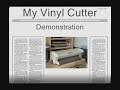 Vinyl Cutter Part 2: Demo