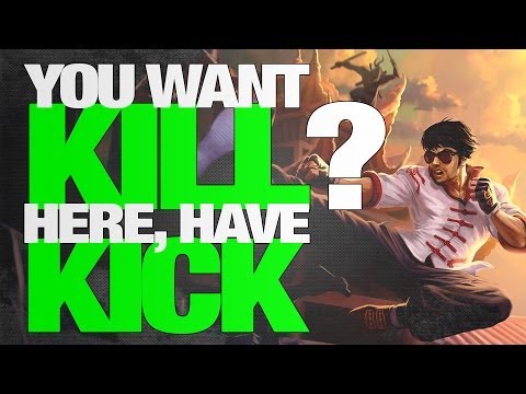 You want kill? Here, have kick. - The pain of playing support in Placement Matches