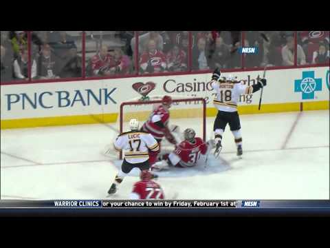 Nathan Horton scores a highlight reel goal vs Carolina 1/28/13
