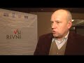 Пан Рибачук на презентації проекту 