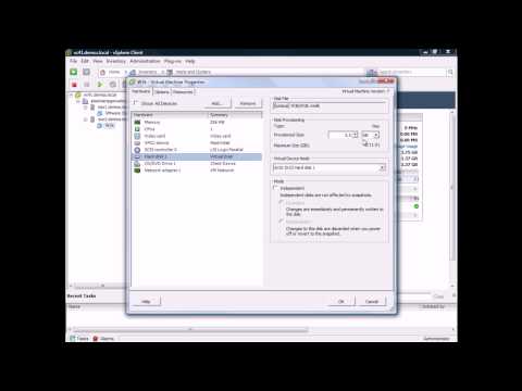 ¿Cómo convertir un disco thin a thick en VMware vSphere?