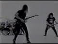 video (1990)

the american way

truth and honor faith and pride
all convictions surely died
honesties time has passed
time for lies is here at last
truth is false i'm so fed up
how did we come to be so fucked
hate fear pain death
all our country has got left.

talk to children hear them say
daddy left again today
brother steals and mommy lies
future lost before their eyes
the sun was lost behind the clouds
they rapped it up and blacked it out
acid rain fell today it came
and washed our hopes away.

this was once the land of dreams
now these dreams have turned to greed 
in the midst of all this wealth
the poor are left to help themselves
a capitalist's democracy
no one said that freedom's free
lady liberty rots away 
no truth, no justice the american way.

don't look past your t.v. 
all of us are what you see 
a looking glass into our lives
what we watch is what we buy
priorities are out of whack
who is next to stab our back
doesn't it make you mad
to have lost all that we've had.

this was once the land of dreams
now these dreams have turned to greed
in the midst of all this wealth 
the poor are left to help themselves
a capitalist's democracy
no one said that freedom's free
lady liberty rots away 
no truth, no justice the american way.

doesn't it fill you with disgust 
that there's no one left to trust 
is this happening is this real 
my body numb i cannot feel 
are you happy are you sad
are emotions a thing of the past
i have no tears i cannot cry 
no one mourns for a world that's died.

this was once the land of dreams
now these dreams have turned to greed
in the midst of all this wealth
the poor are left to help themselves
a capitalist's democracy 
no one said that freedom's free 
lady liberty rots away 
no truth, no justice the american way.