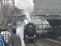 Ausfahrt Dresden-Hbf Nikolaus-Sonderzug 12.12.2009 nach Altenberg