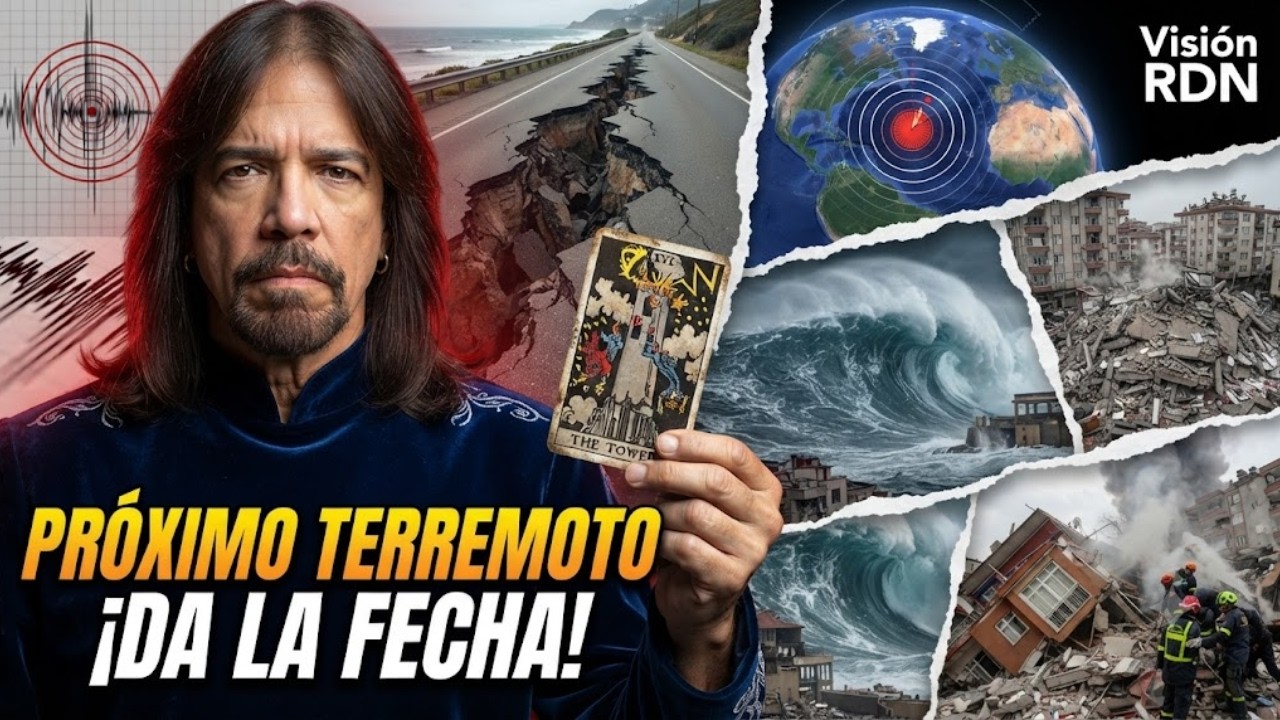 IMPACTANTE: Vidente PREDICE fecha al mega terremoto ?/?/2026