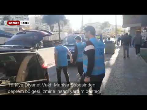 Turkiye Diyanet Vakfi Manisa Subesinden Deprem Bolgesi Izmir E Insani Yardim Destegi Videosu Izle Video Galerisi Video Haberleri