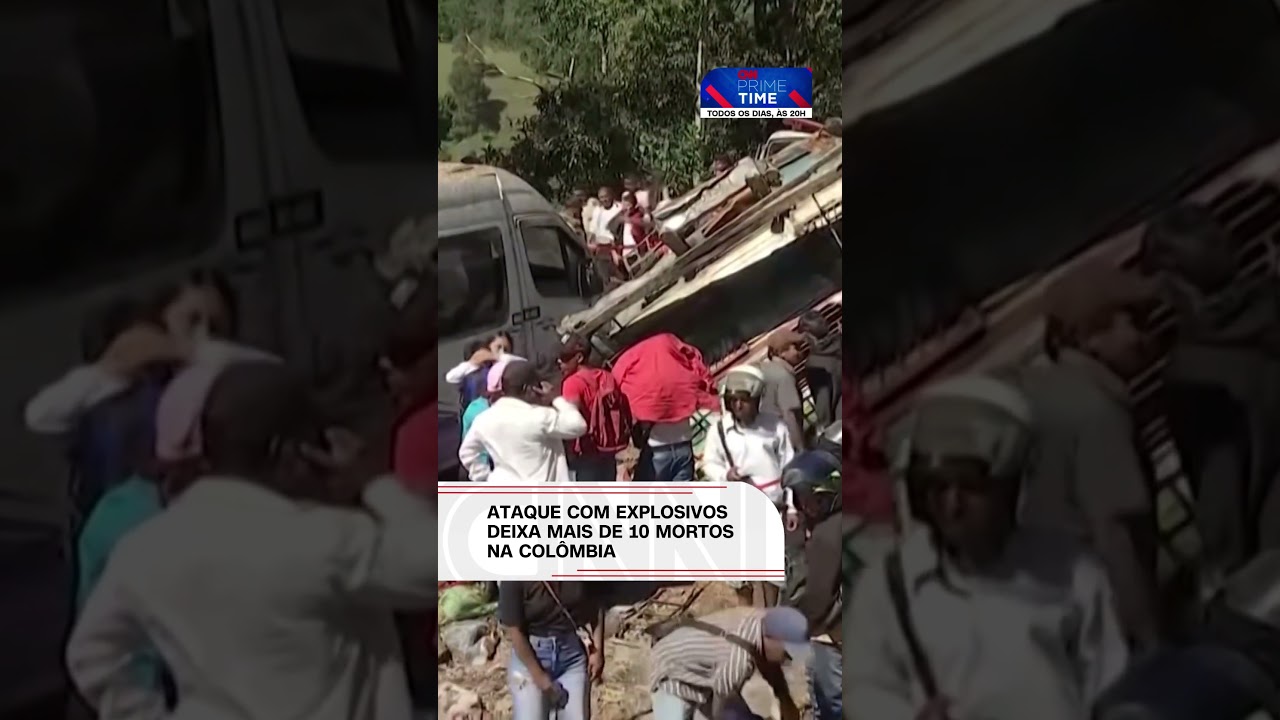 Ataque com explosivos na Colômbia deixa mais de 10 mortos