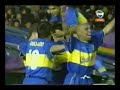 Intercontinental 2000. Boca 2-1 Real Madrid. Palermo (1º).