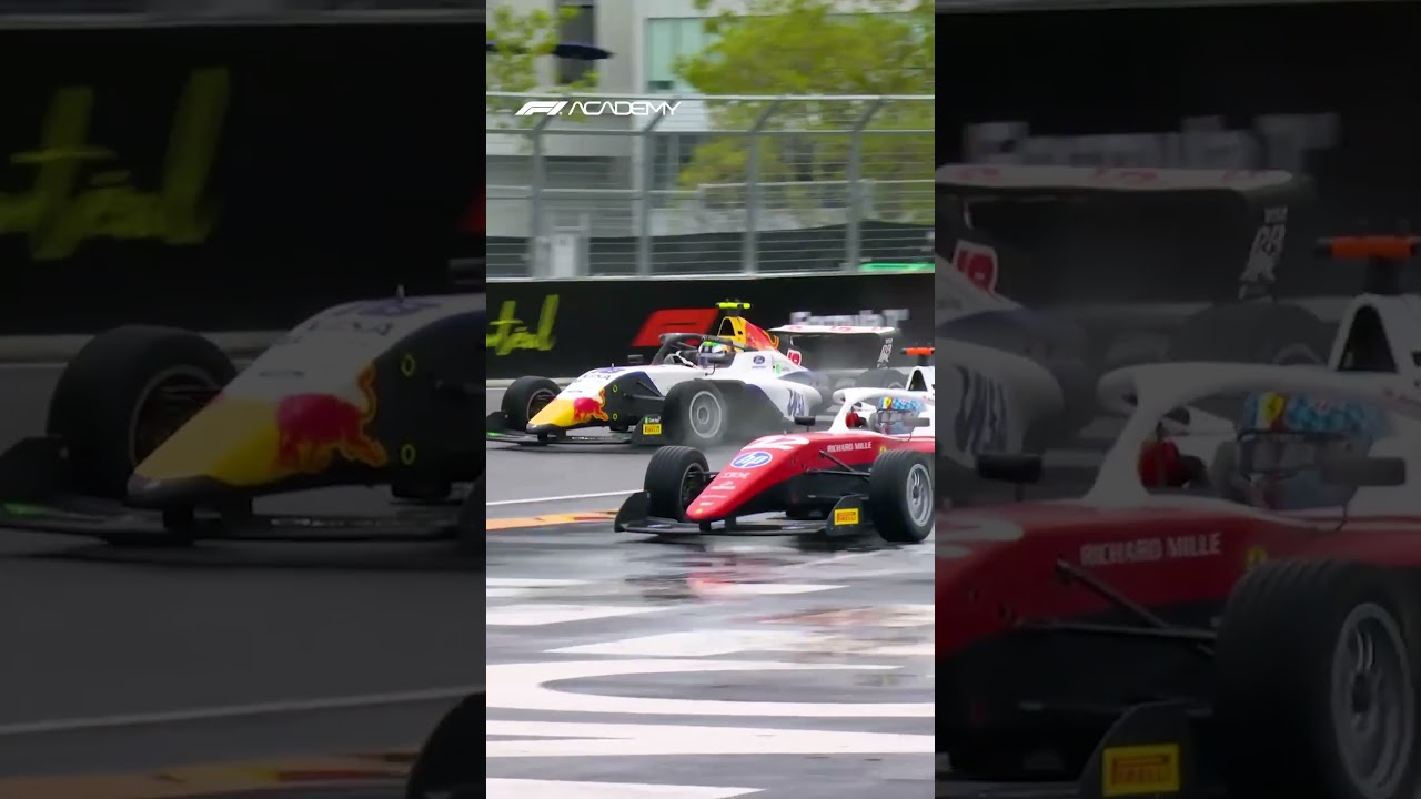 Sit back and enjoy Ella Lloyd's mega fight through the field 🍿| F1 ACADEMY