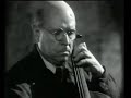 pablo casals plays bach   suite no 1 for cello   part 1