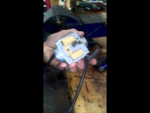 how to clean a carburetor on a yamaha ttr 125