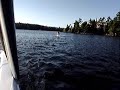 One second water sky in Muskoka