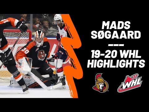 Mads Søgaard #30 | WHL Highlights | 2019-20