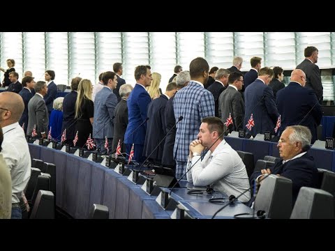 EU: Brexit-Eklat im EU-Parlament - britische Abgeor ...