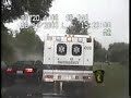 Ohio State Highway Patrol Dashboard Camera Car Hits Ambulanc Ohio State Highway Patrol Dashboard Camera Car Hits Ambulanc