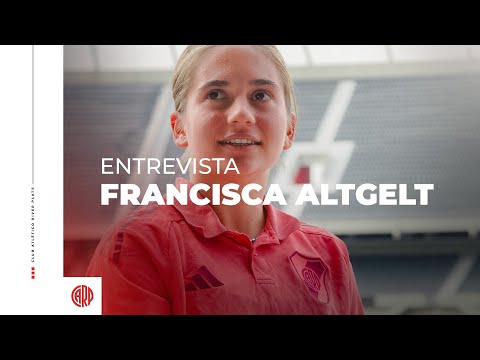 Francisca Altgelt, jugadora de River Plate: Siempre supe que quería jugar en River
