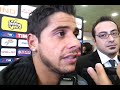 LAROMA24.IT - Cicinho in mixed zone post Roma-Fiorentina 11.01.12