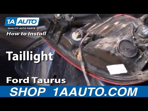 How To Install Replace Taillight Ford Taurus 00-03 1AAuto.com