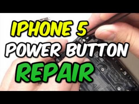comment reparer le bouton on/off de l'iphone