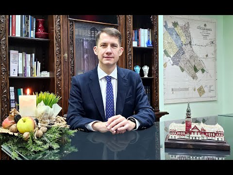 Božićna čestitka dr Balinta Pastora (Dr. Pásztor Bálint) predsednika Skupštine grada Subotice-cover