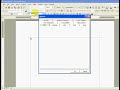 Simple Kitchen Design Using MS Word - Part 1
