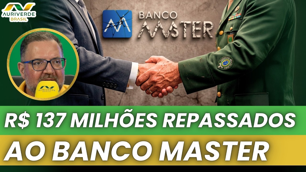 Forças Armadas repassaram R$ 137 milhões ao Master de empréstimos consignados