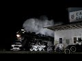 Nickel Plate #765 storms through Carland, Michigan at night