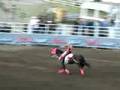Trick riding at Strathmore Alberta