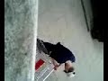 Chav Robbin a Pound From A Tesco Trolly