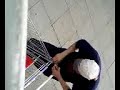 Chav Robbin a Pound From A Tesco Trolly Chav Robbin a Pound From A Tesco Trolly