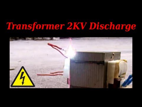 how to test a h.v. transformer microwave