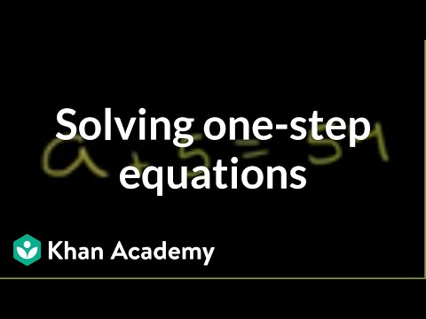 One-step subtraction equations