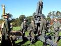 German Re-enactors Practicing Loading the 88