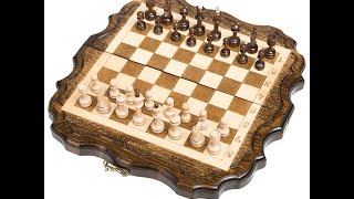 Резные шахматы «Фигурные»
