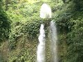 80m high Sendang Gile Waterfall in northern Lombok