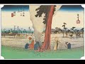 Japanese old woodblock prints: 53 stations fm Tokyo to Kyoto