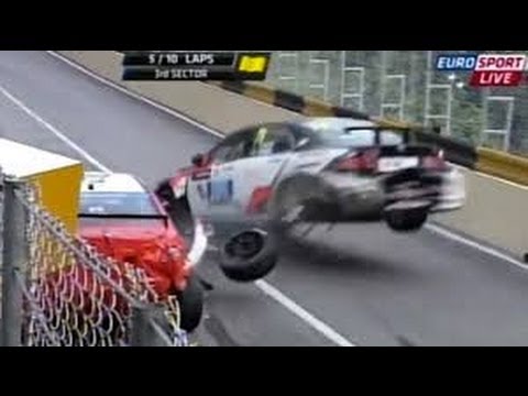RED - Motorsport Crashes - The best red flag crashes 2013 so I watch a lot of motorsport crashes compilations but none of them have really covered the really big o...