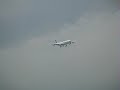 Cathay Pacific A340 landing at Hong Kong Kai Tak