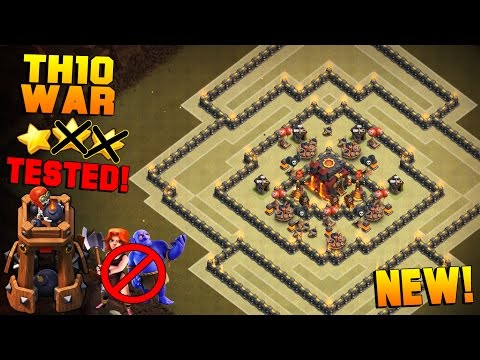 th9 war base 2016 with bomb tower vs th11 th10 max troop october 2016 update clash of clans #5