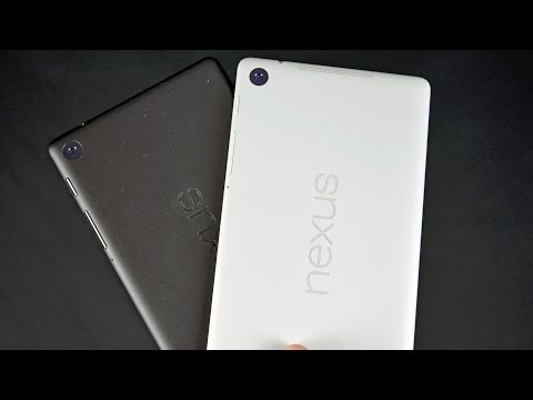 DetroitBORG - Unboxing and comparison of the new White Google Nexus 7 $269 Store Link: http://goo.gl/vM2kSp Nexus 7 (2013) Review: http://youtu.be/3wZRVxWA1DY Please Like ...