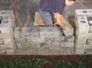 Build two sided patio walls for your landscape