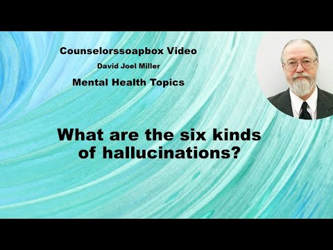 The six types of hallucinations. Video | counselorssoapbox