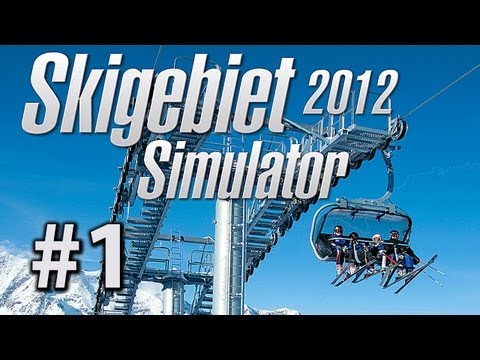 Simulator - Let's Play Skigebiet Simulator 2012 #1 - Simulator Spiele im Gameplay-Marathon