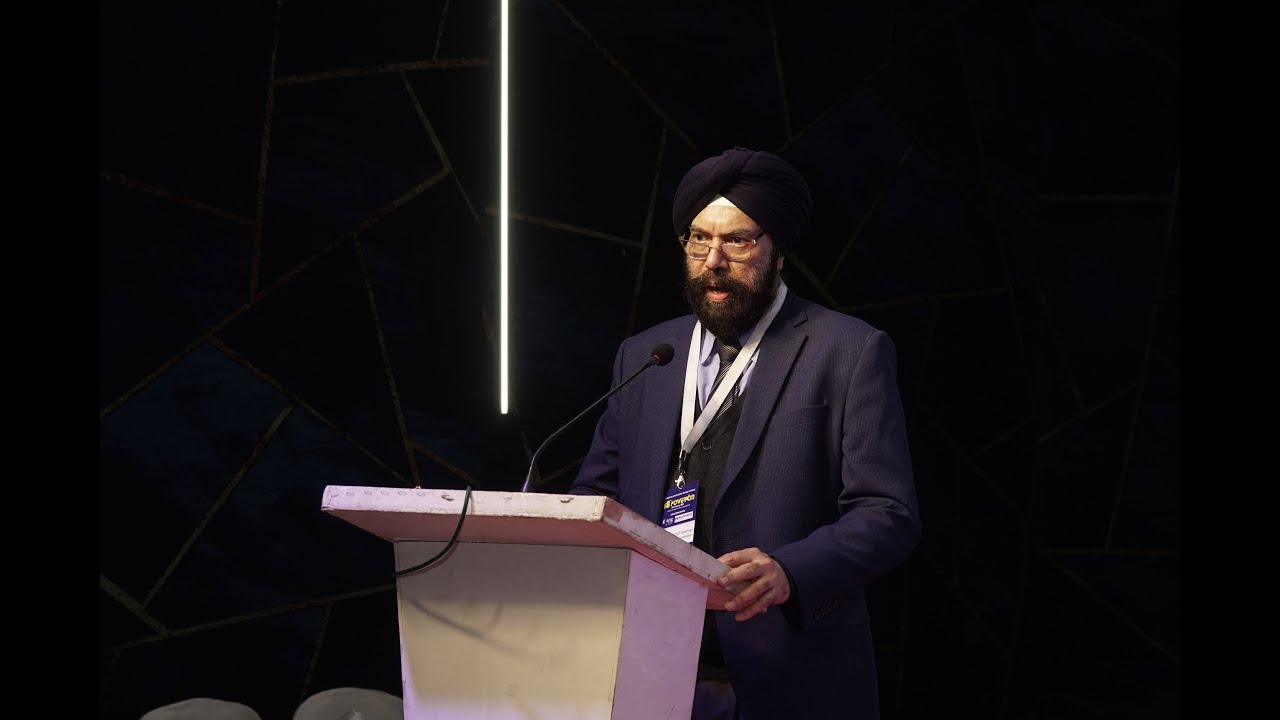 Federation of Indian Small scale Battery Associations President Sh. Harashpal Singh Sawhney welcome address to conference delegates in Power On SME Battery Summit on 9th Jan 2024 in Hyderaba