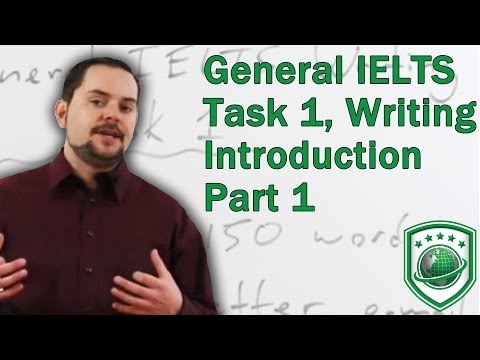 General IELTS Task 1 Writing Introduction get a high score PART 1