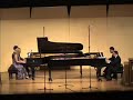 Four Cliburn Gold Medalists play together on two pianos