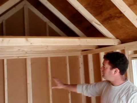 Shed Roof Cabin with Loft