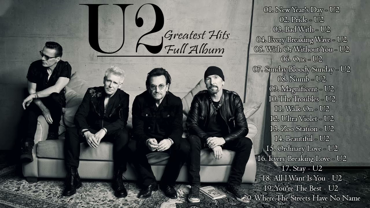 U2 Greatest Hits ♬ The Best of U2 ♬ Best U2 Songs Playlist