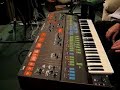 some quick noodling on the arp quadra using only the string and solo synth section.